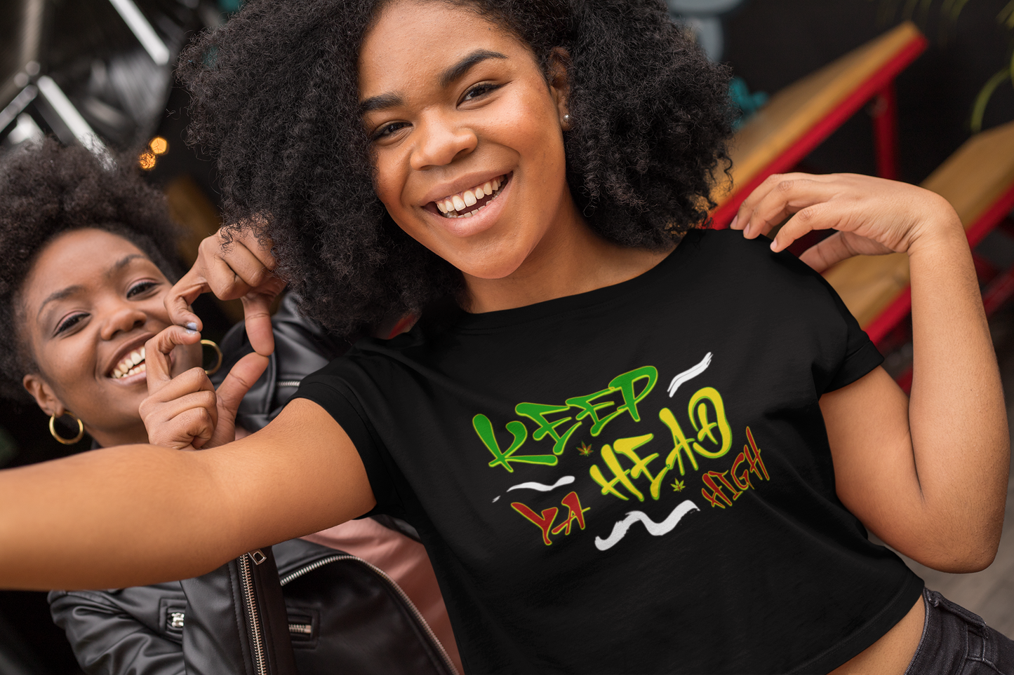 Keep Ya Head High Crop Top