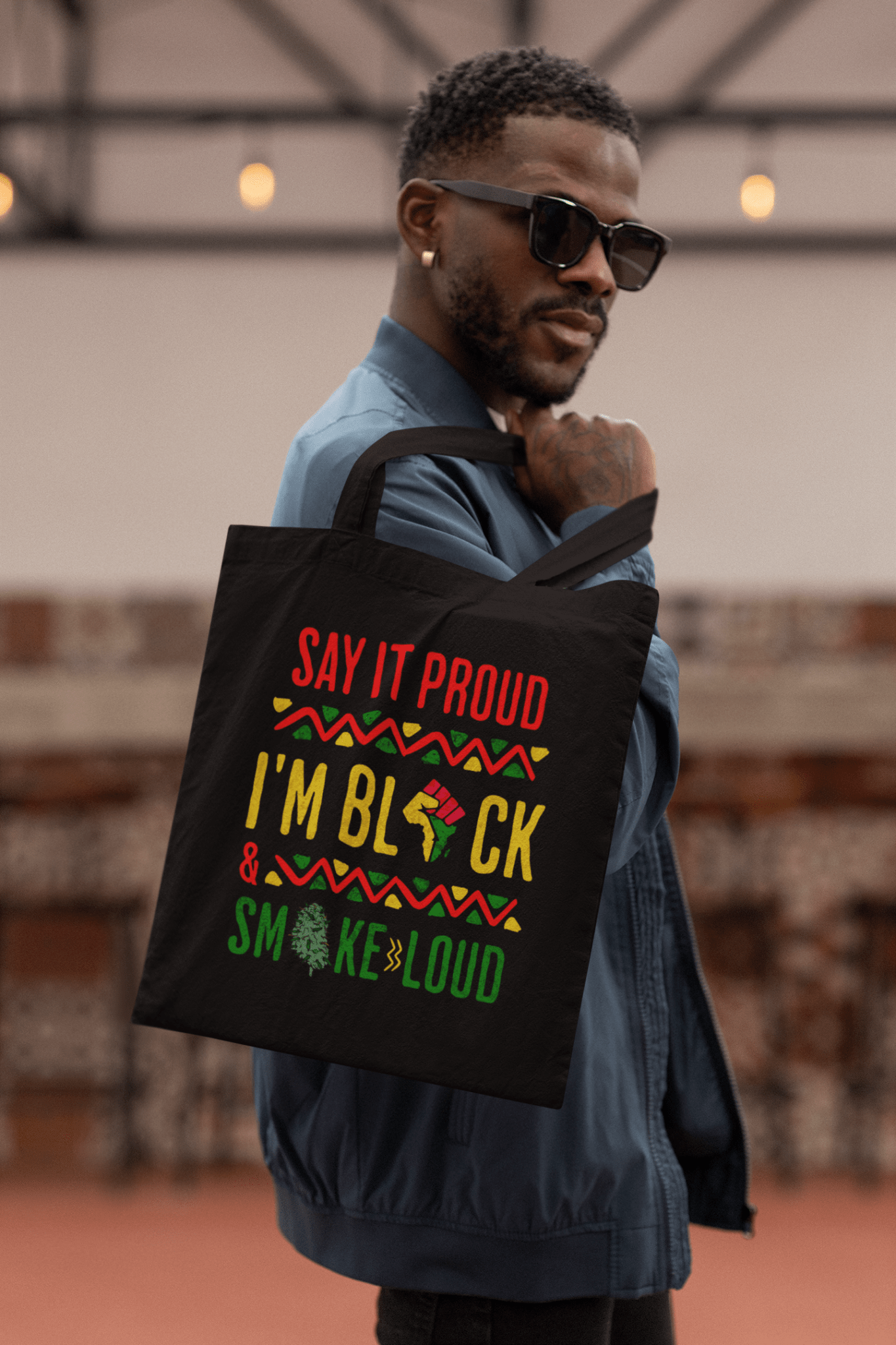 Say It Proud Tote Bag