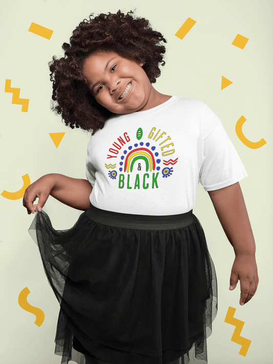 Young, Gifted & Black Kids T-Shirt