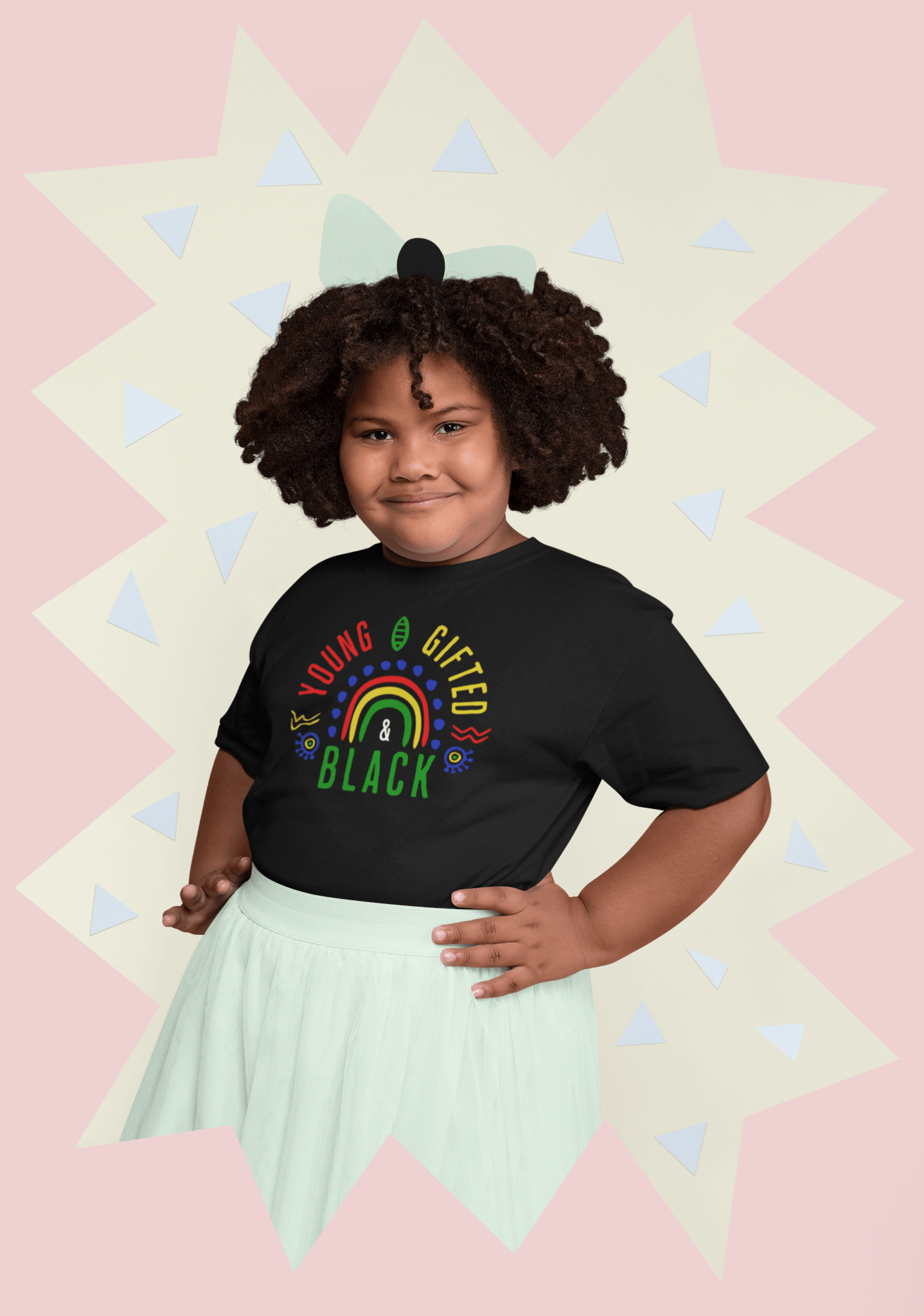 Young, Gifted & Black Kids T-Shirt