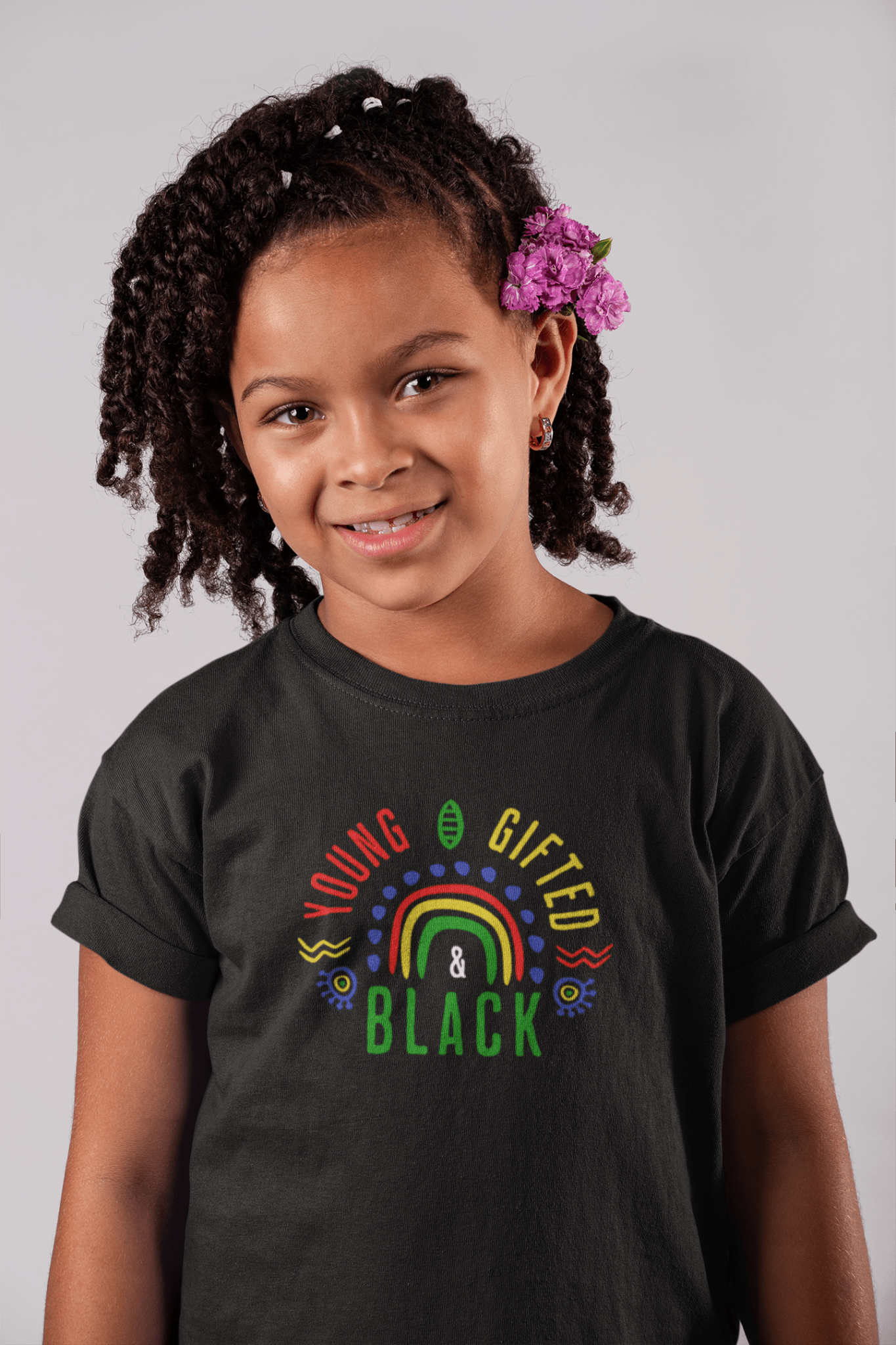 Young, Gifted & Black Kids T-Shirt