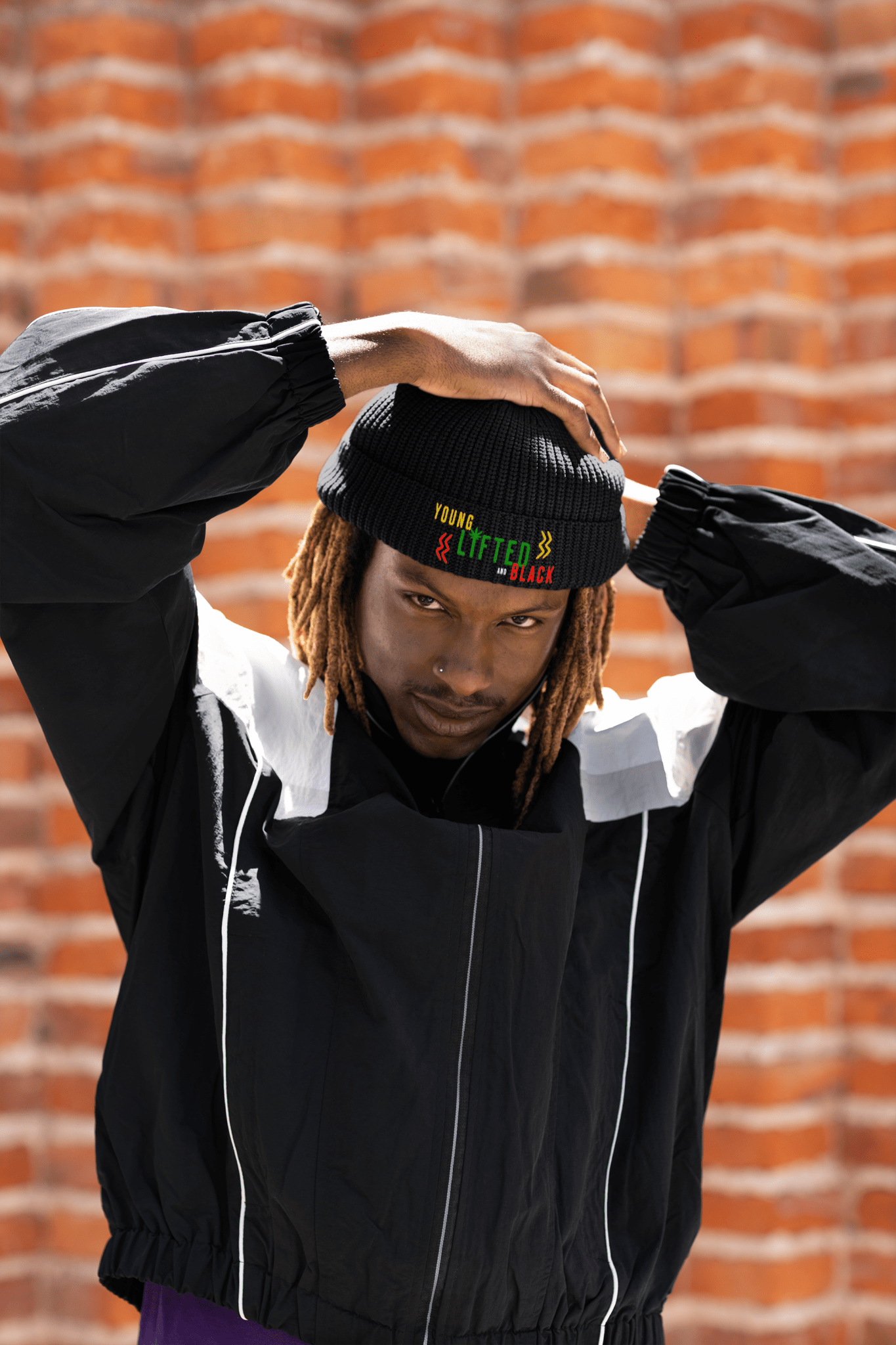 Young, Lifted & Black Beanie