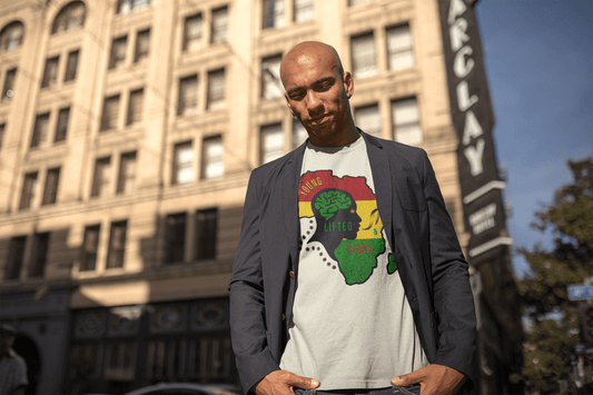 Young, Lifted & Black Men's T-Shirt