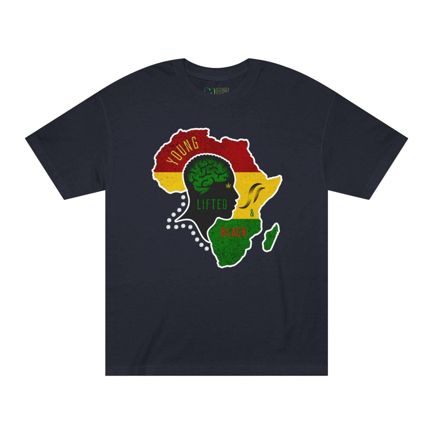 Young, Lifted & Black Men's T-Shirt