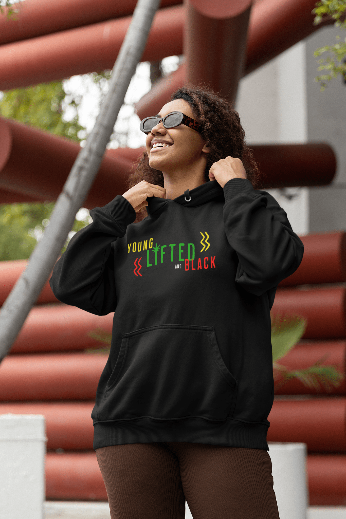 Young Lifted & Black Women's Hoodie