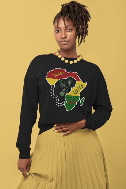 Young, Lifted & Black Women's Sweatshirt