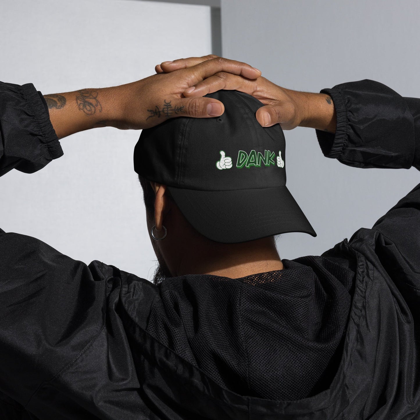 Man wearing backwards dad hat, Dad Hats For Men, Munchy Merchy