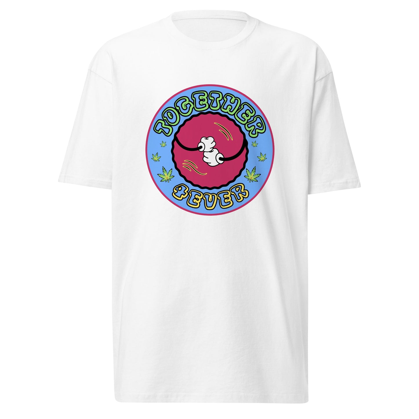 White Short Sleeve T-Shirt, Munchy Merchy