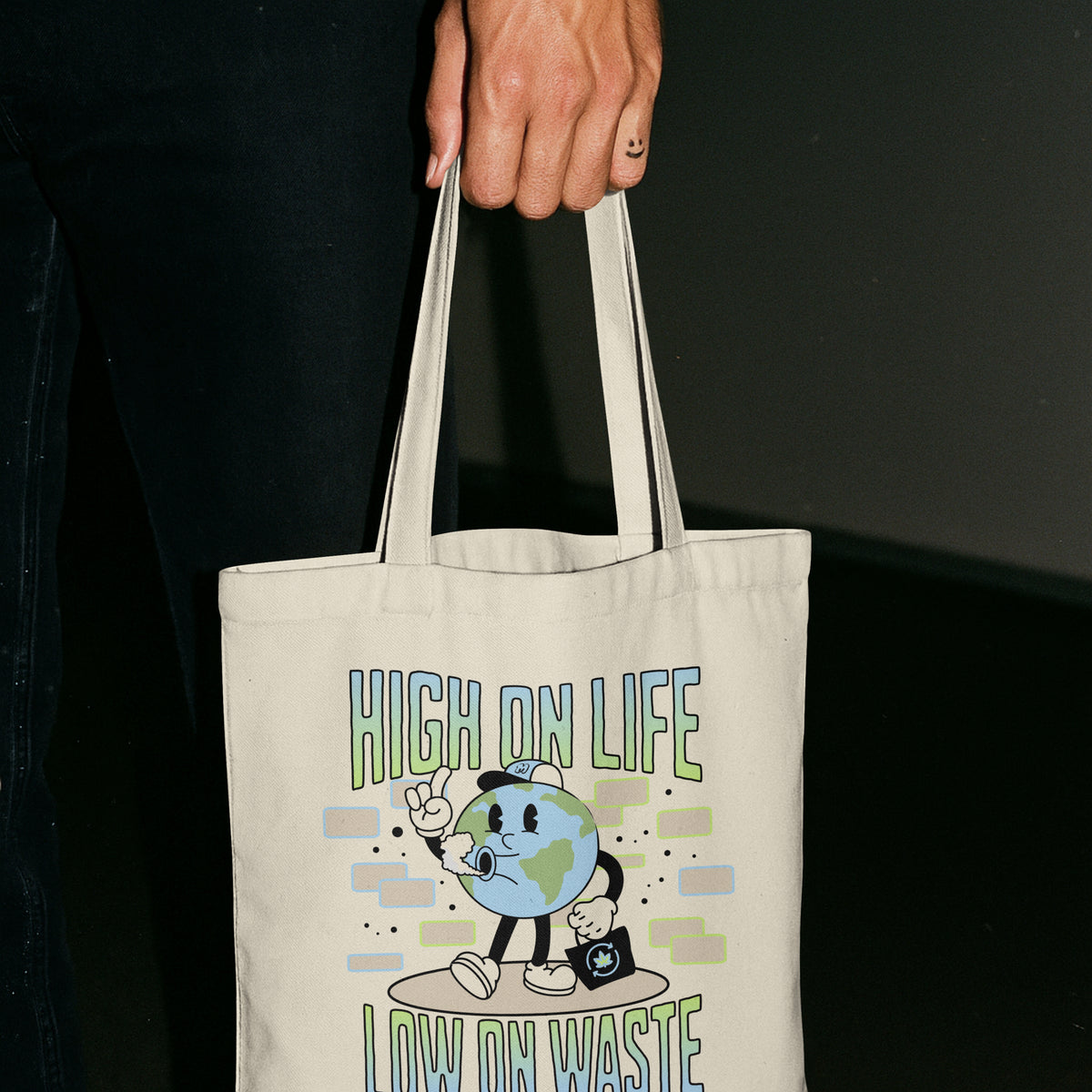 High on Green... Eco Tote Bag