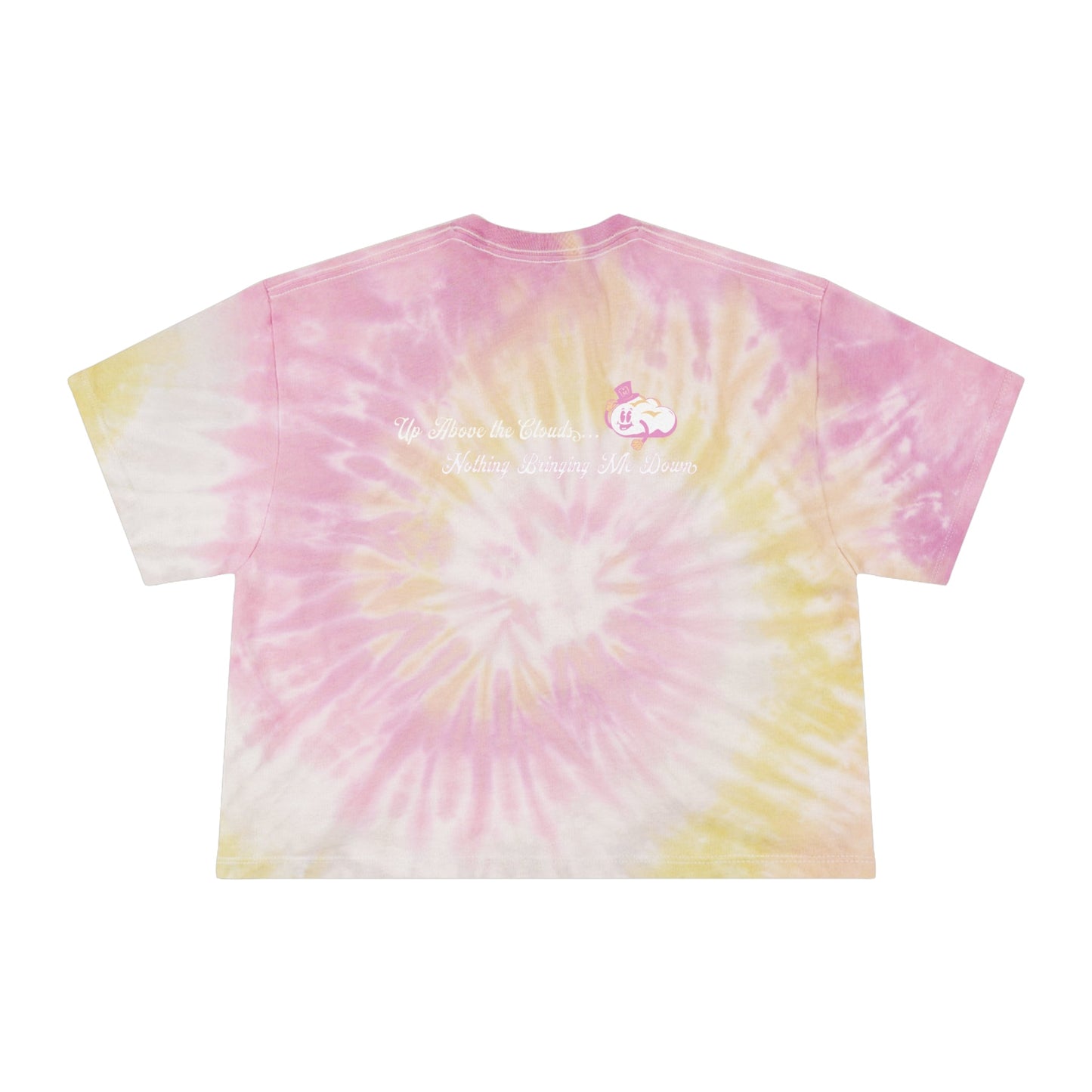 Wake & Bake Tie-Dye Crop Tee