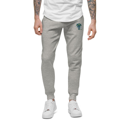 Man wearing stoner outfits grey comfy sweat pants | Munchy Merchy