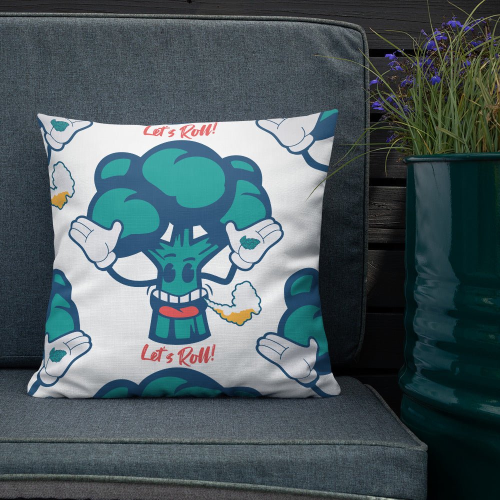 Cannabis accent cushion decorative pillow | Munchy Merchy