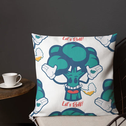 Decorative pillow cannabis home decor | Munchy Merchy