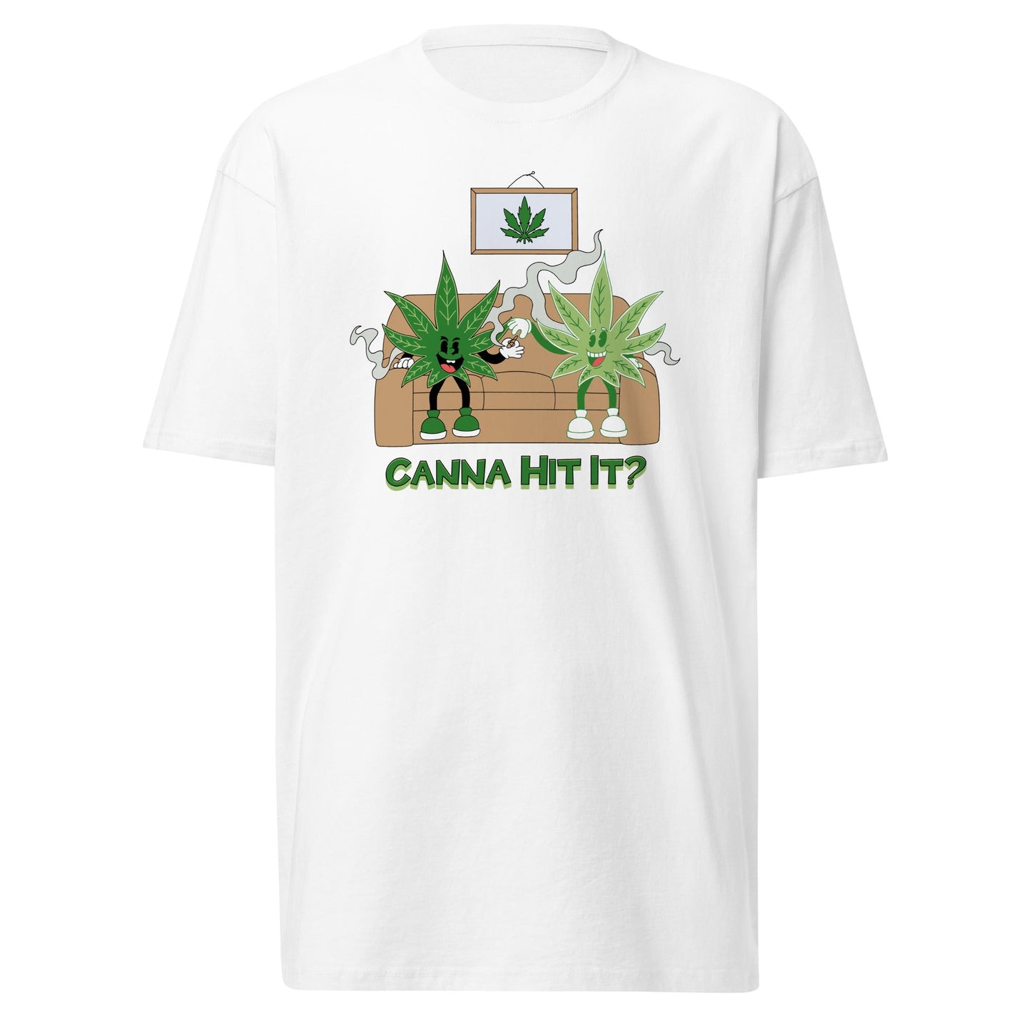 T Shirt With Weed | Canna Hit It? T-Shirt | Munchy Merchy