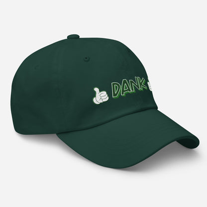 Green dad hat stoner fashion side view, Dad Hats For Men, Munchy Merchy