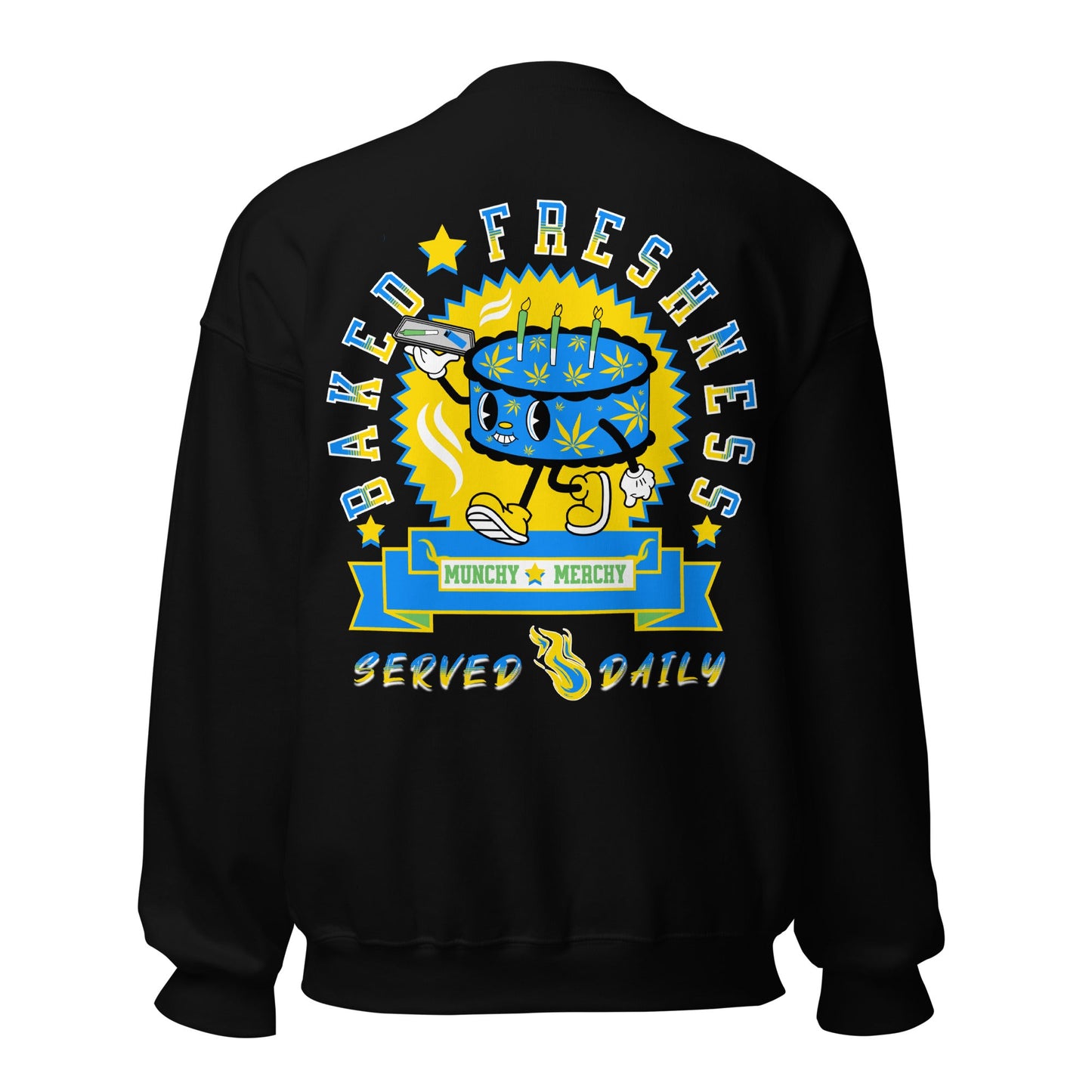 Embroidered Long Sleeve Sweatshirt | Got Served? | Munchy Merchy