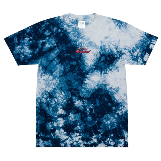 Blue Short Sleeve Tie-Dye Tee, Munchy Merchy